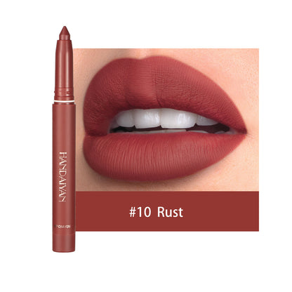 Matte Lipstick Lip Liner Dual Use Pen