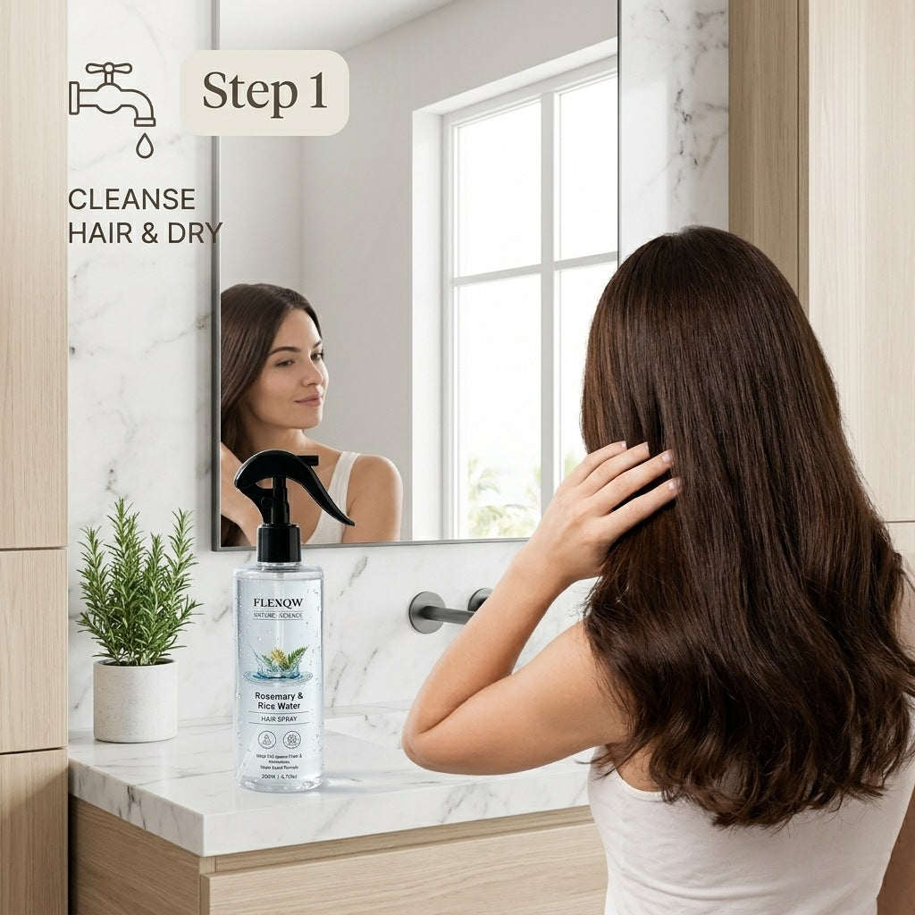 Rosemary Hair Care Spray for Smooth Shiny Hydrated Hair